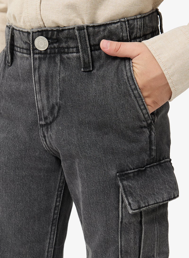 Jack & Jones Junior Kids Jjichris Jjbarkley Straight fit Jeans - Image 4